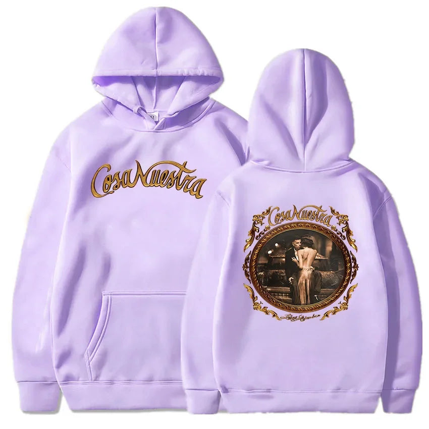 Rauw Alejandro Hoodie – Cosa Nuestra Purple