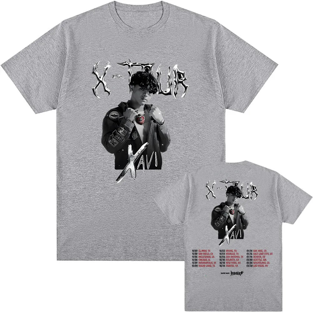 Xavi X-Tour Concert T-Shirt – Gray