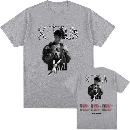 Xavi X-Tour Concert T-Shirt – Gray