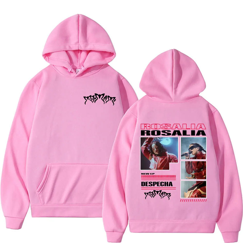 Rosalía Motomami Tour 2025 Pink Hoodie
