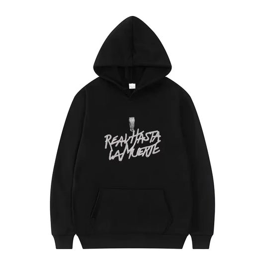 Anuel AA Diamond Chain Hoodie - black