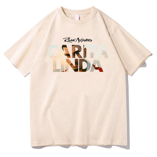 Rauw Alejandro “Carita Linda” Graphic T-Shirt (Beige)