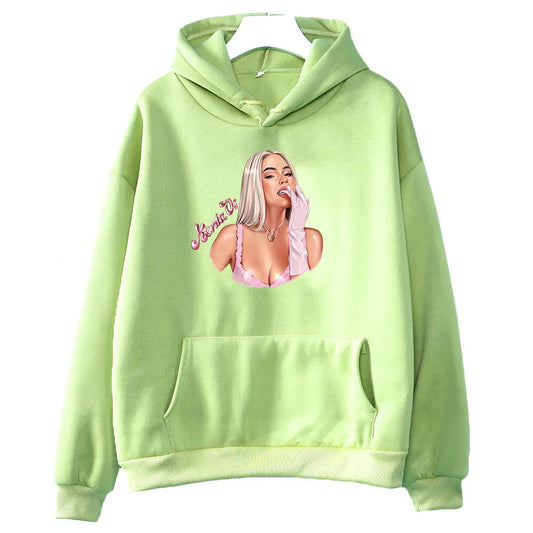 Kenia OS Glam Portrait Hoodie – Green