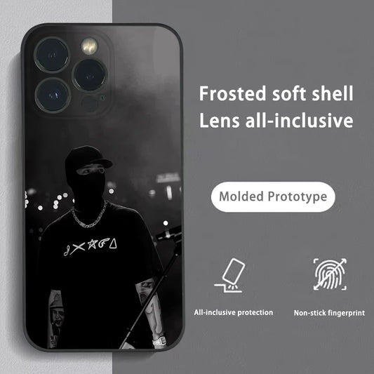 Peso Pluma Masked iPhone Case