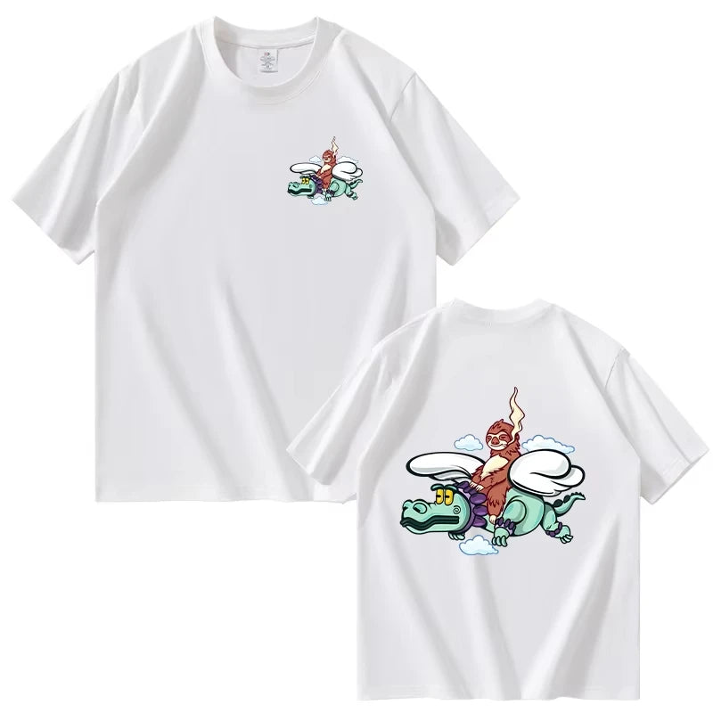 Natanael Cano “Flying High” T-Shirt – Army Green