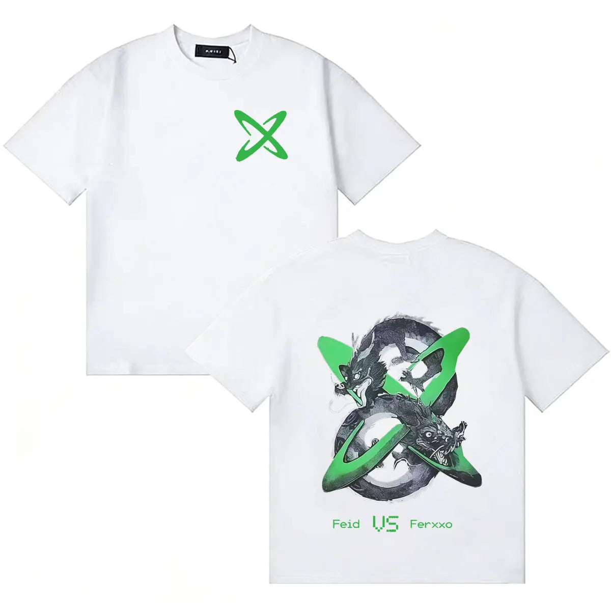 Feid EL GREEN PRINT: La Saga Dragon X T-Shirt