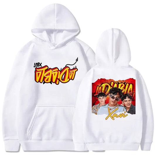 Xavi “La Diabla” Hoodie – White