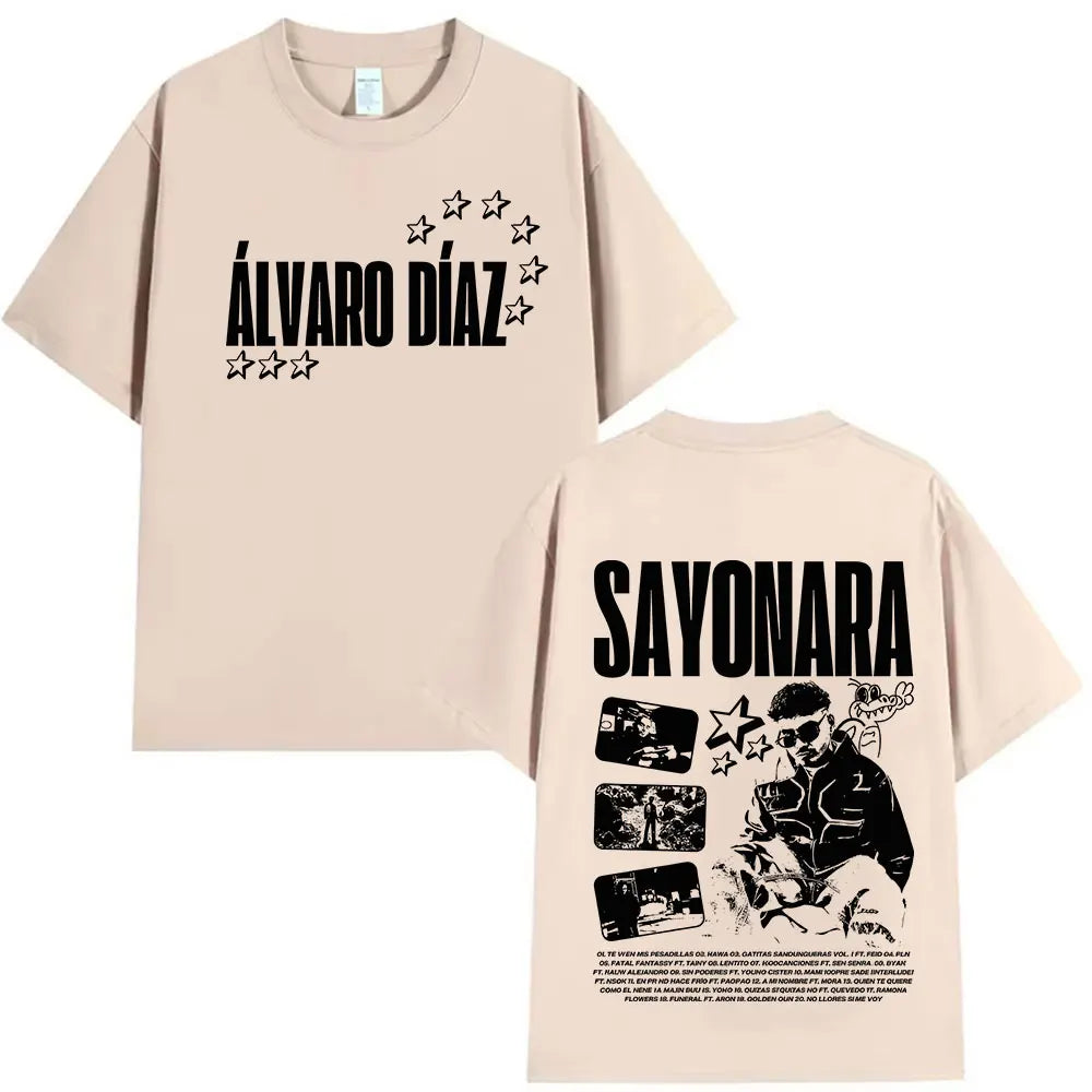 Alvaro Diaz Sayonara Tour T-Shirt – Beige