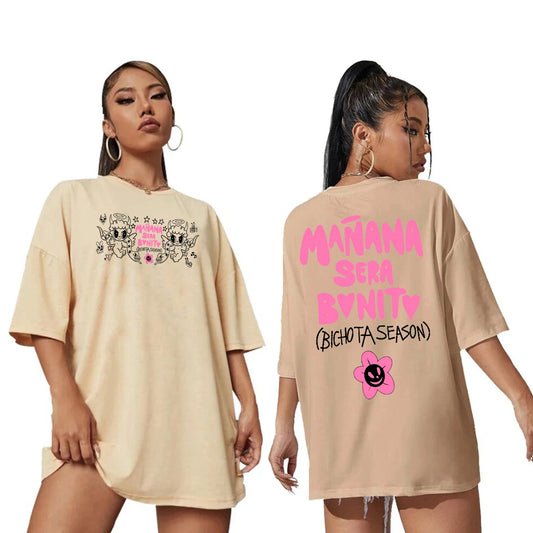 Karol G T-Shirt Bichota – Mañana Será Bonito Beige