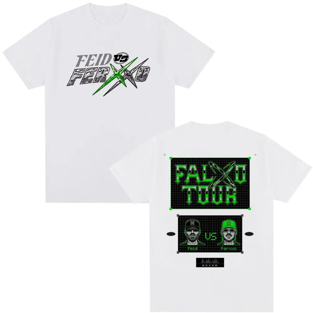 Feid EL GREEN PRINT: La Saga PALXO TOUR FEID VS FERXXO T-Shirt