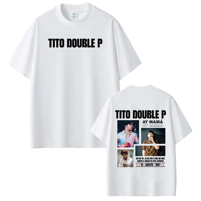 Tito Double P “Ay Mamá! Tour 2025” T-Shirt – Black