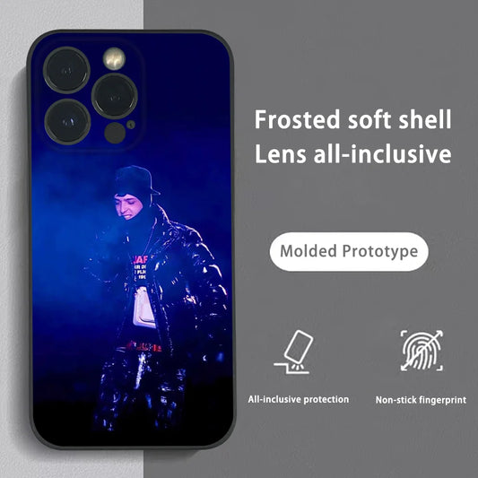 Peso Pluma Live Performance iPhone Case