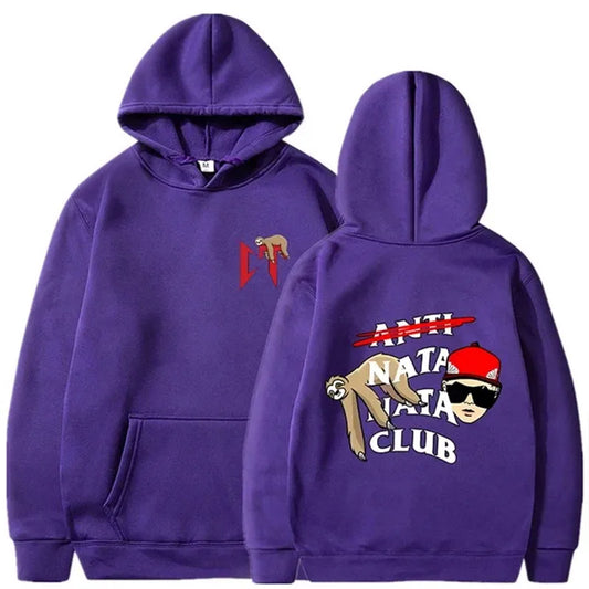 Natanael Cano Nata Club Hoodie - Purple