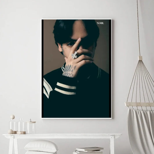 Natanael Cano Poster – Dark Edition Wall Art