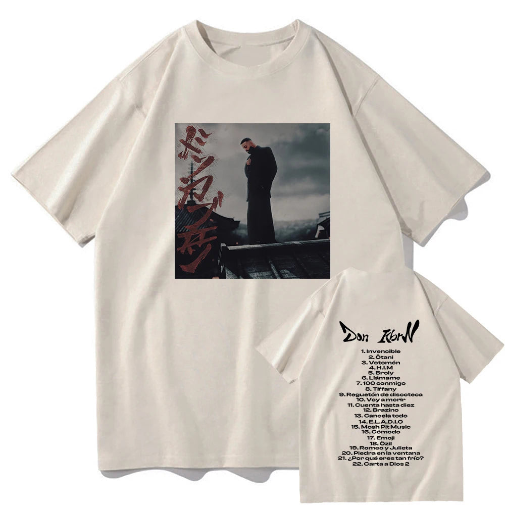 Eladio Carrión DON KBRN Summer Album T-Shirt – Beige