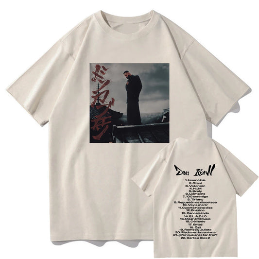 Eladio Carrión DON KBRN Summer Album T-Shirt – Beige