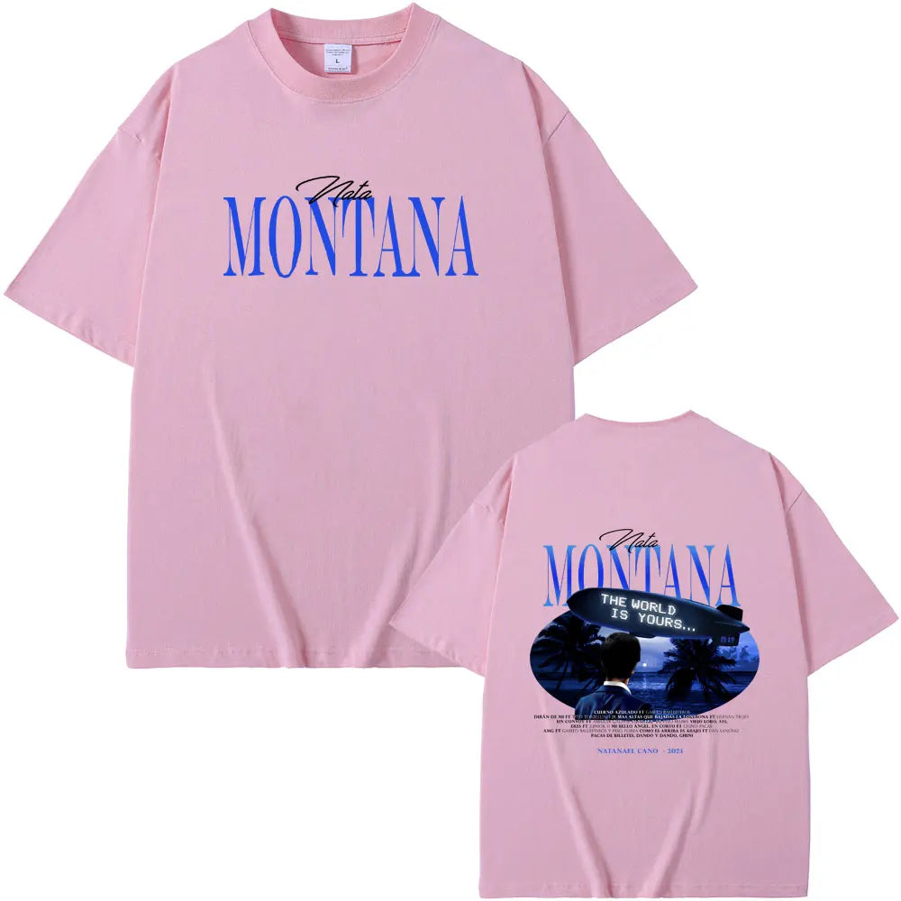 Nata Montana Pink T-Shirt – Natanael Cano
