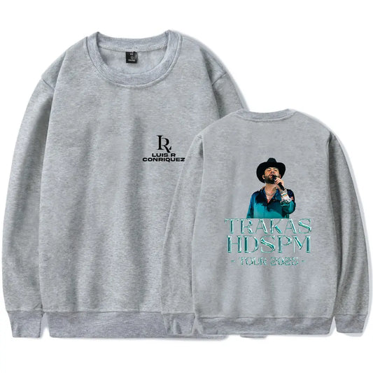 Luis R Conriquez Trakas HDSPM Tour 2025 Gray Sweatshirt