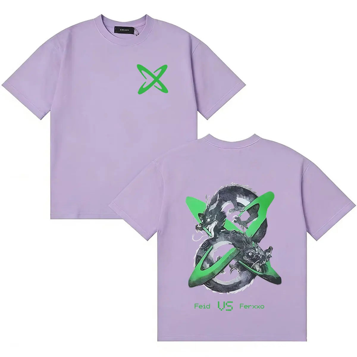 Feid EL GREEN PRINT: La Saga Dragon X T-Shirt