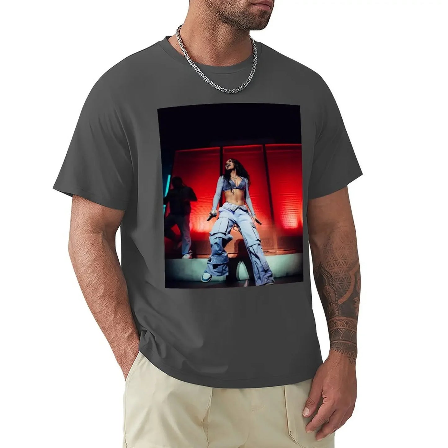 Becky G “Encuentros” Album T-Shirt – Dark Grey