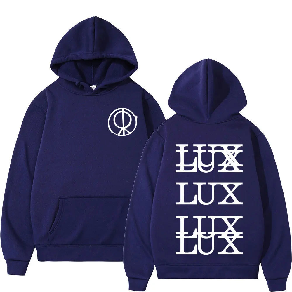 Rosalía LUX Album Hoodie – Navy Blue