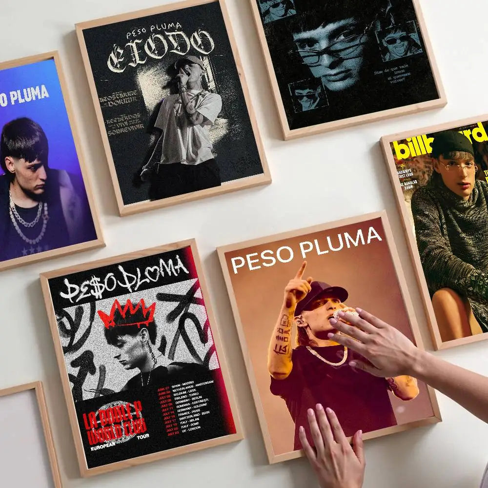 Peso Pluma Billboard Cover Wall Poster