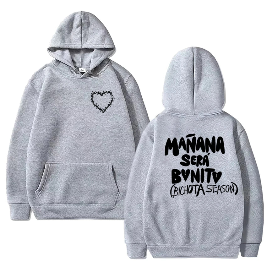 Karol G “Mañana Será Bonito (Bichota Season)” Hoodie – Gray