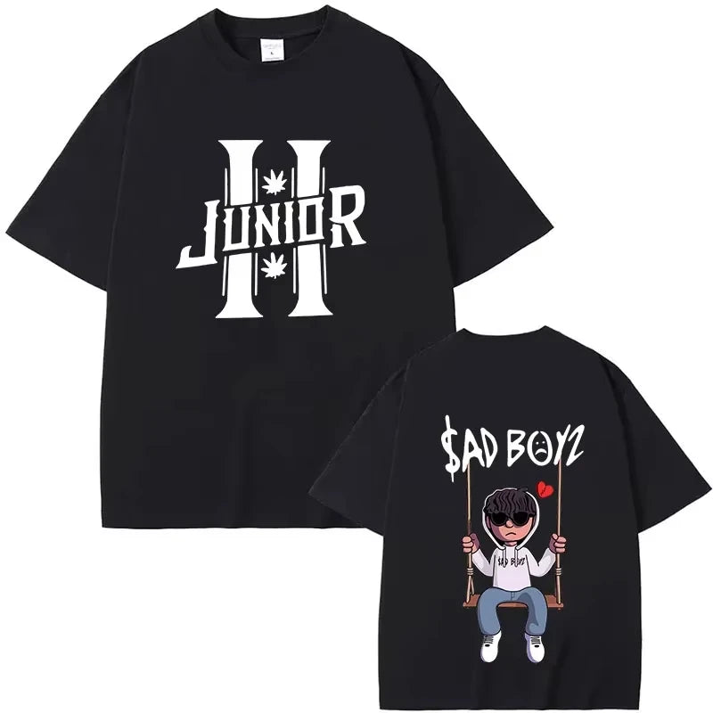 Junior H “Sad Boyz” T-Shirt – White