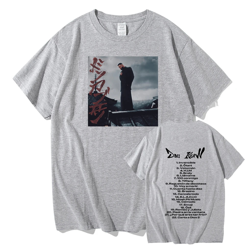 Eladio Carrión DON KBRN Summer Album T-Shirt – Gray