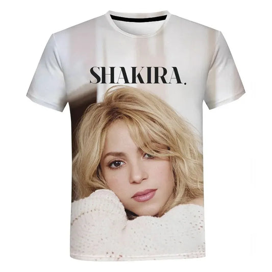 Shakira T-Shirt – “Laundry Service” Era Portrait