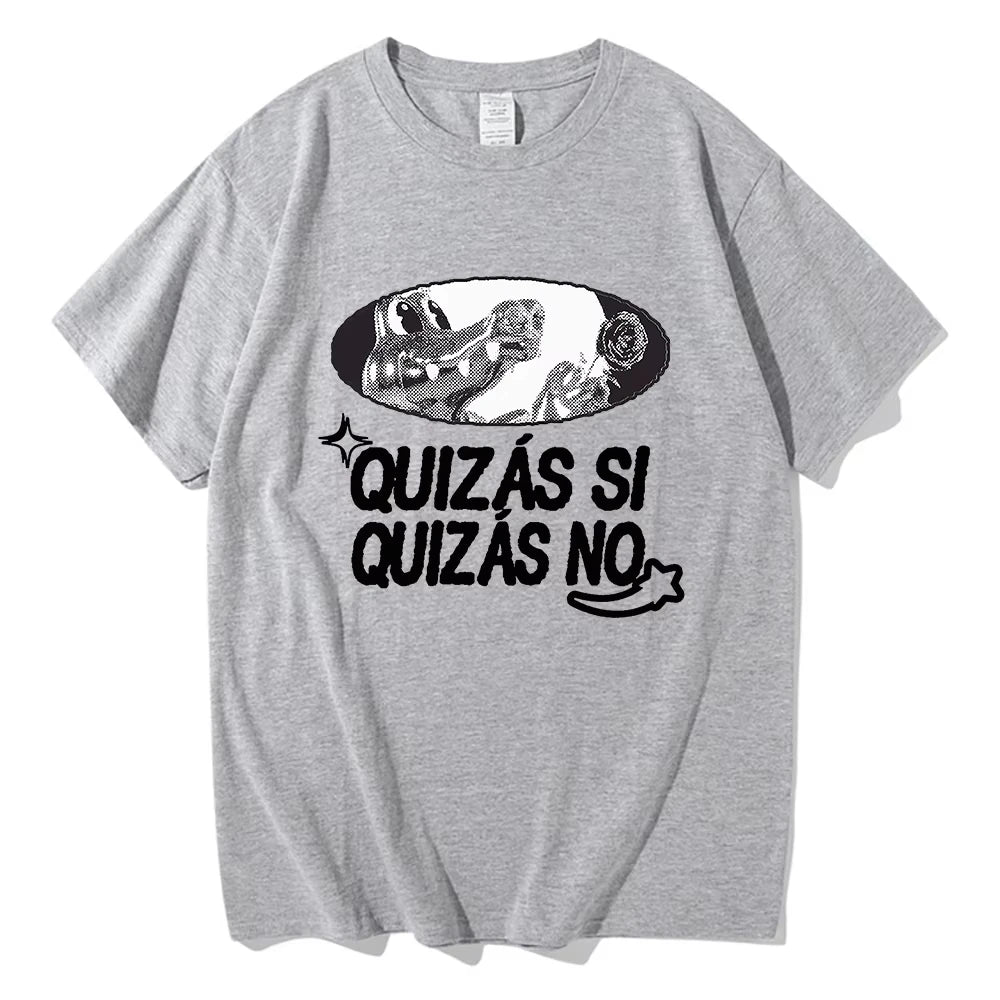 Alvaro Diaz “Maybe Yes, Maybe Not” T-Shirt – Gray