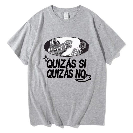 Alvaro Diaz “Maybe Yes, Maybe Not” T-Shirt – Gray