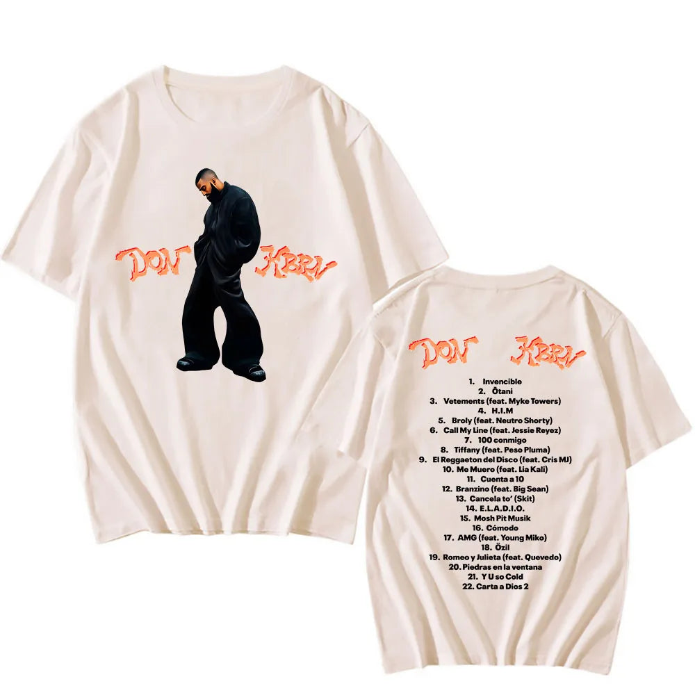 Beige DON KBRN T-Shirts – Singer Eladio Carrión