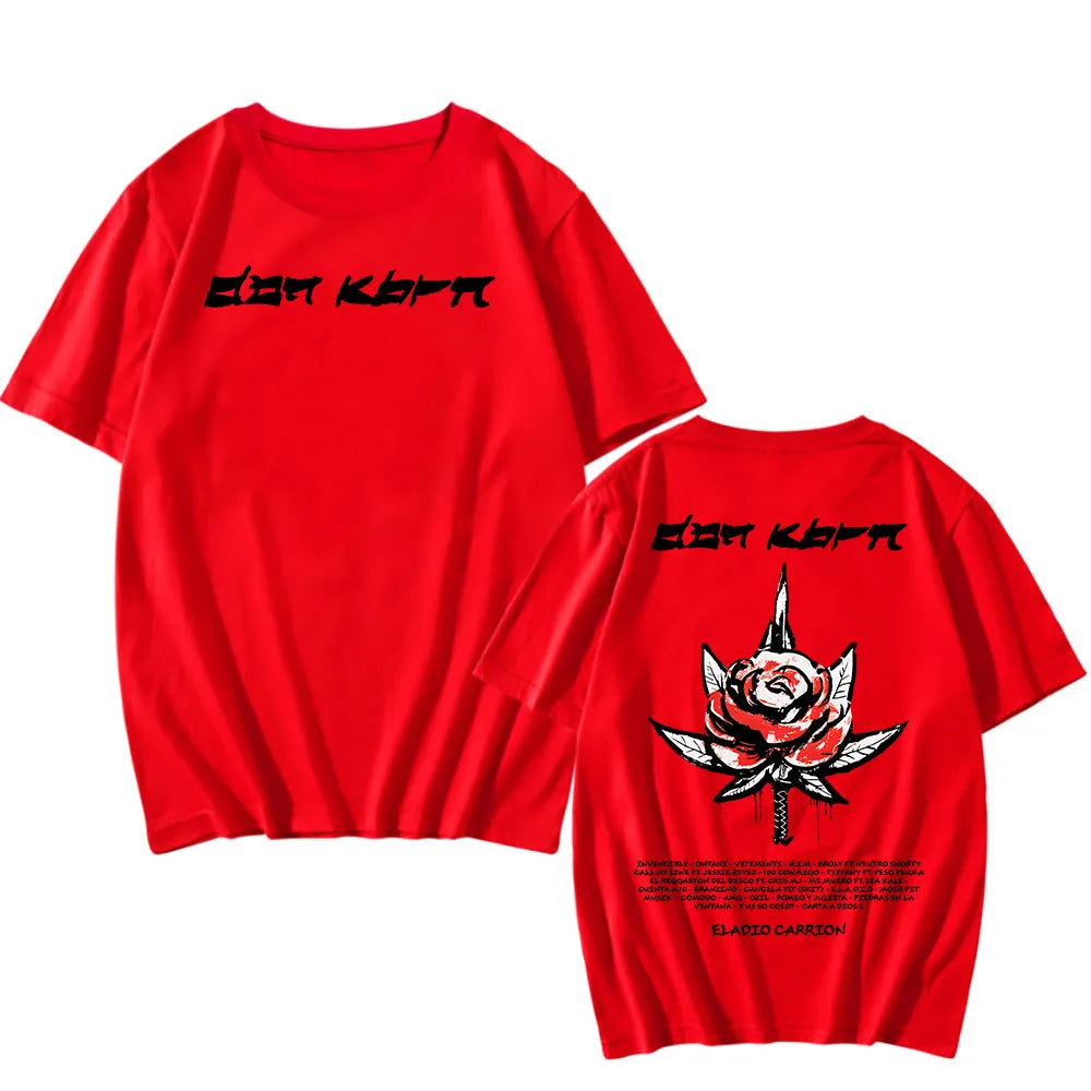 Eladio Carrión DON KBRN 2025 T-Shirt – Red
