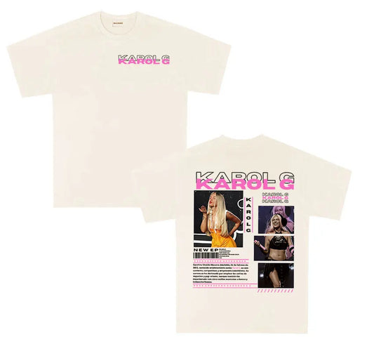 Karol G T-Shirt – Tour 2025 Beige