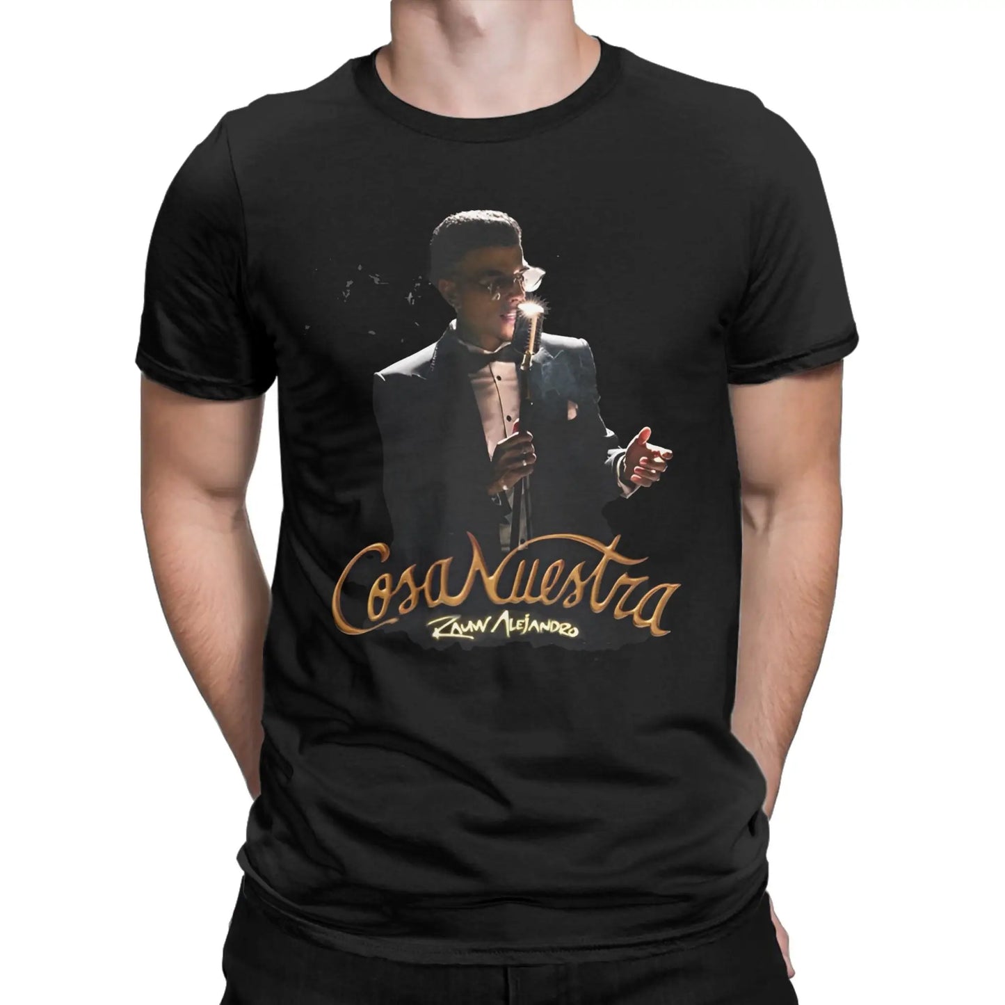 Rauw Alejandro T-Shirt – Cosa Nuestra Retro 2025 Red