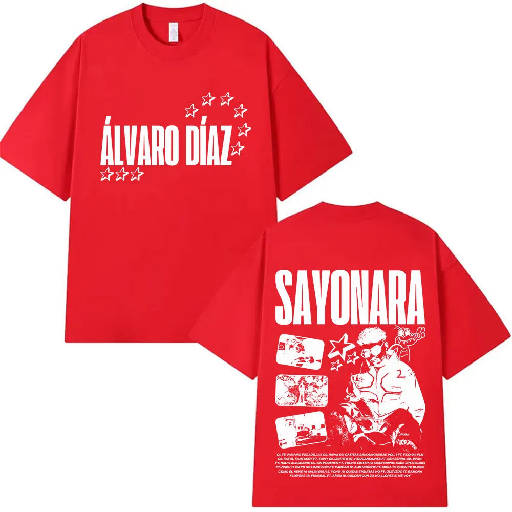 Alvaro Diaz Sayonara Tour T-Shirt – Red