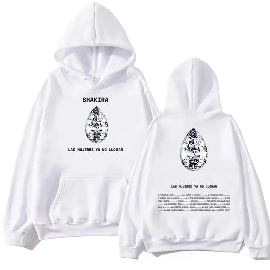 Shakira Las Mujeres Ya No Lloran Hoodie - White