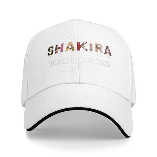 Shakira World Tour 2025 Baseball Cap (White)