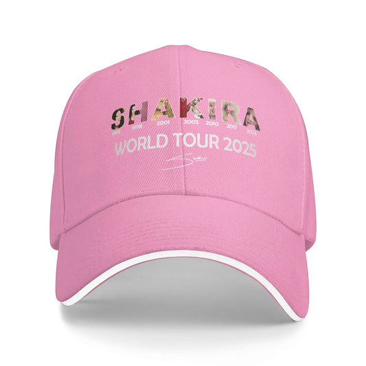 Shakira World Tour 2025 Baseball Cap (Pink)