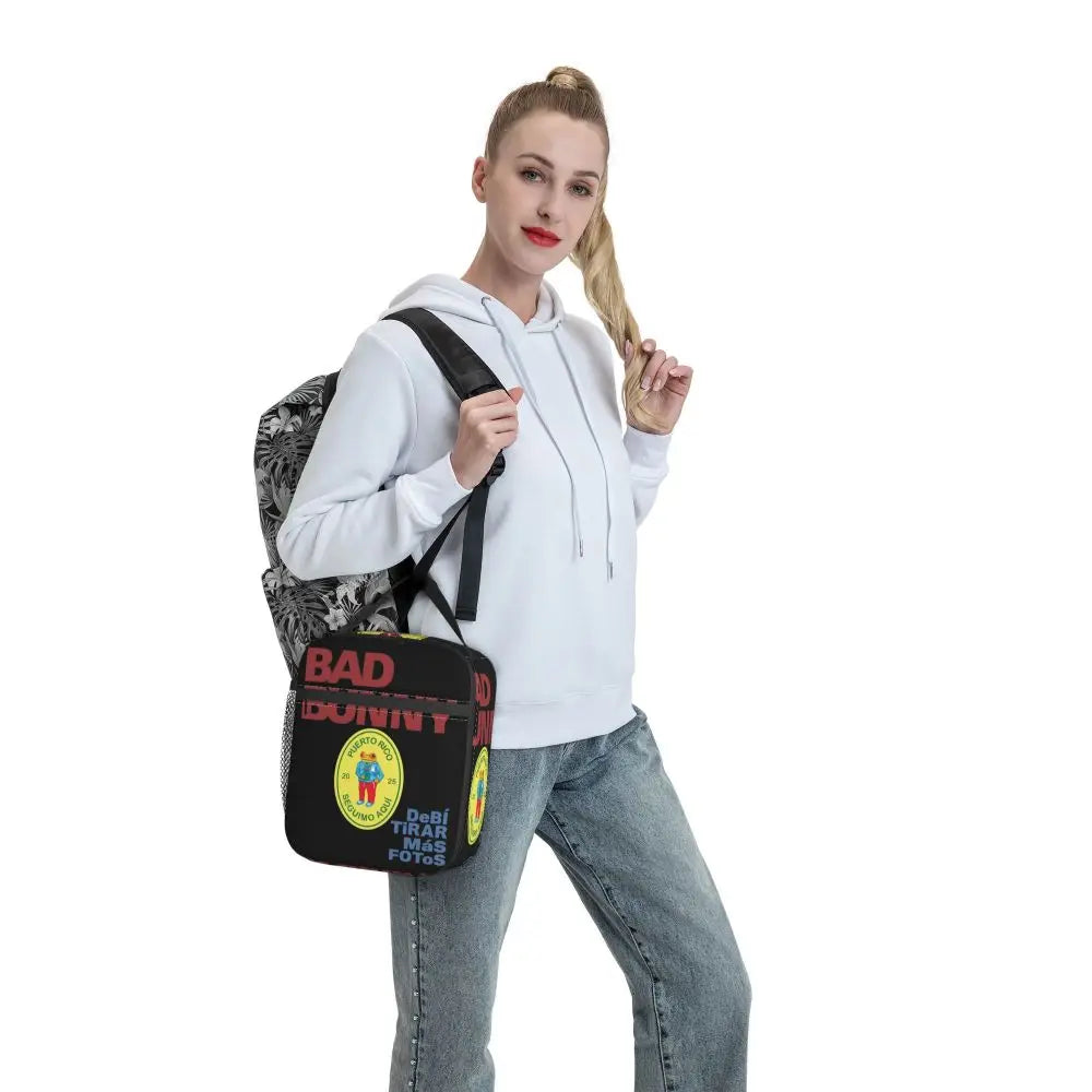 Lunch Bag DTMF – Bad Bunny “Puerto Rico 2025 Seal"