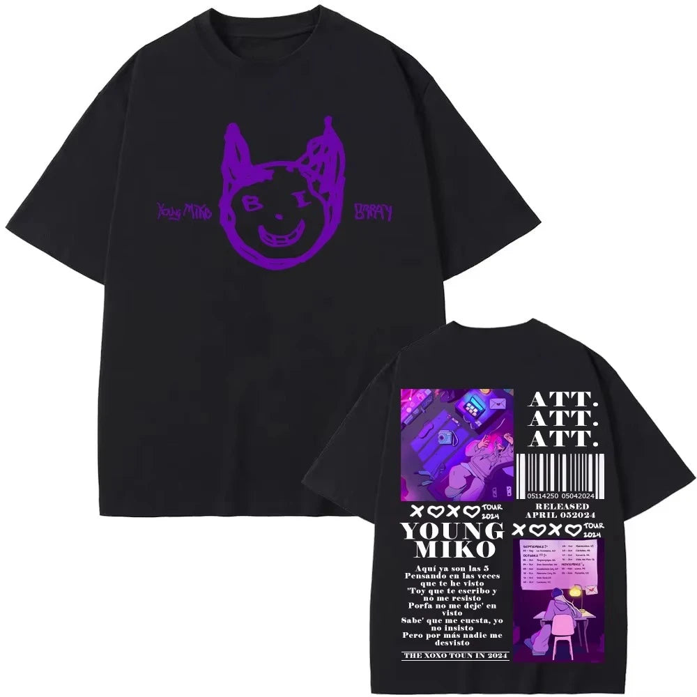 Young Miko “ATT Tour 2024” T-Shirt – Black