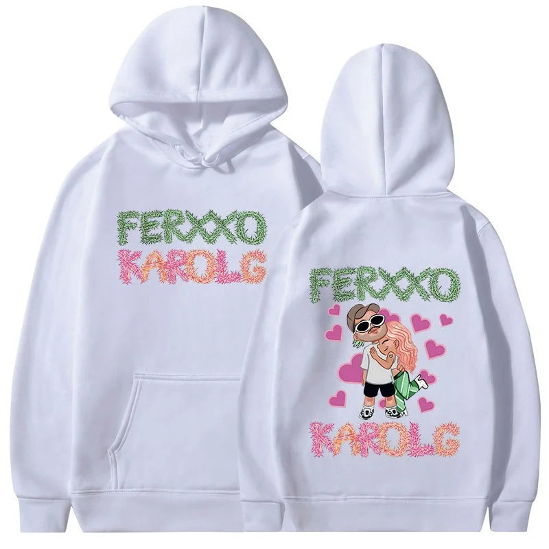 Karol G x Feid “Ferxxo” Hoodie – Dark Grey