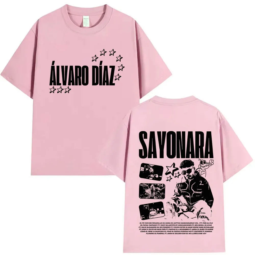 Alvaro Diaz Sayonara Tour T-Shirt – Pink