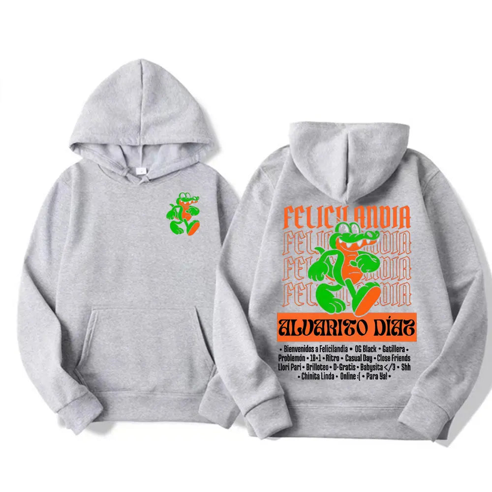 Alvaro Diaz Felicilandia Hoodie – Gray