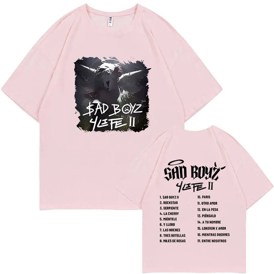 Junior H Sad Boyz 4 Life II T-Shirt – Pink