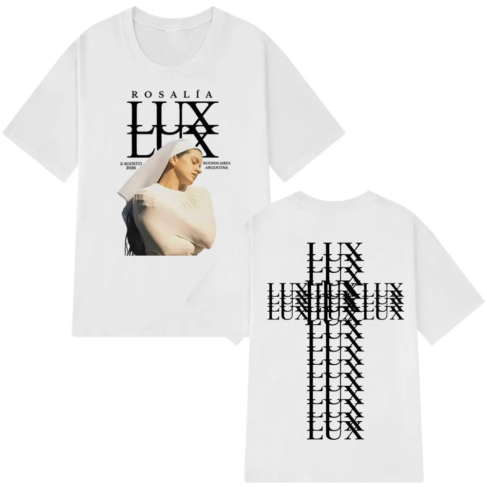 Rosalía LUX 2026 Tour T-Shirt – White