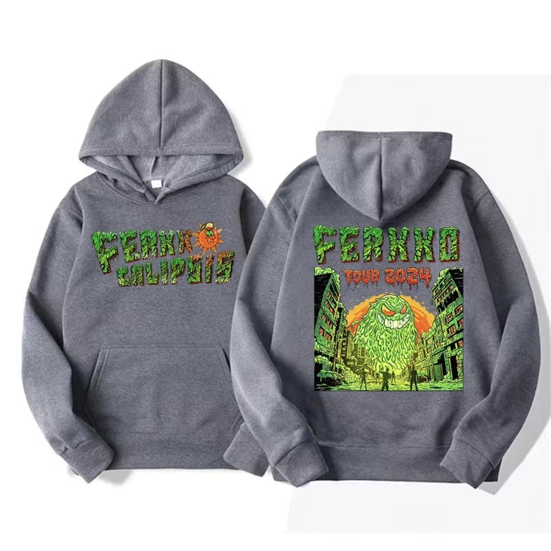 Feid “Ferxxo Tour 2024” Hoodie – Navy Blue