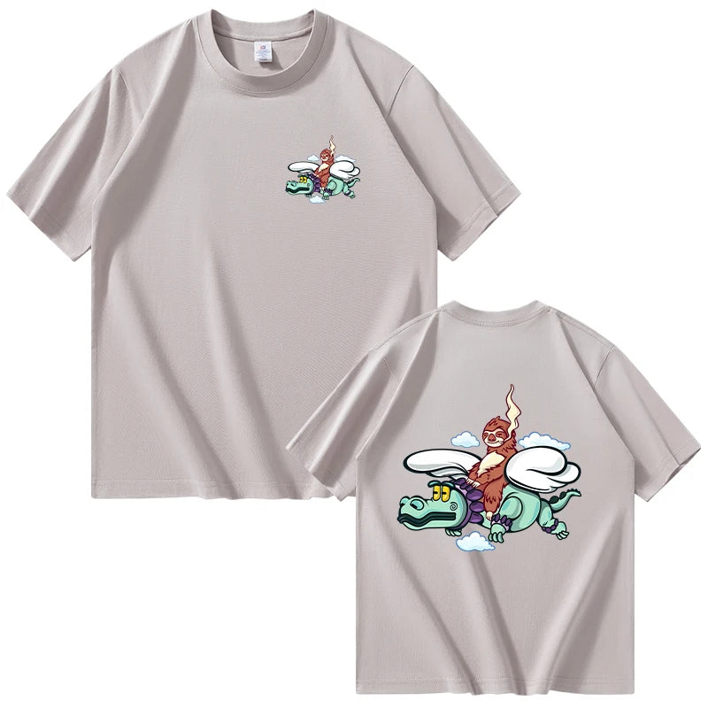Natanael Cano “Flying High” T-Shirt – Navy Blue