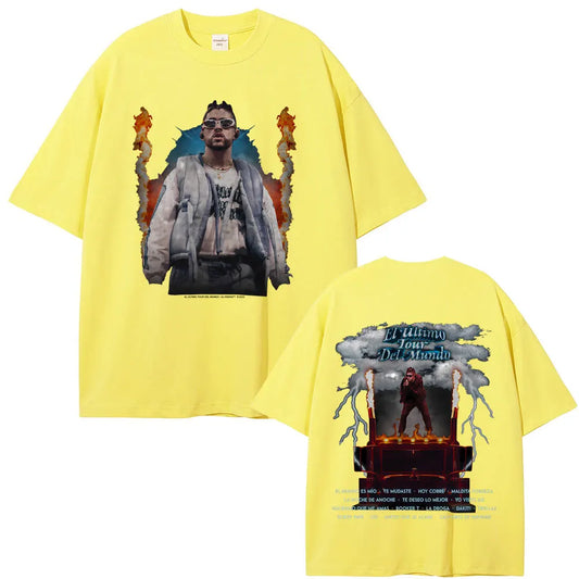 Bad Bunny El Último Tour Del Mundo T-Shirt – Yellow